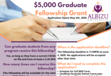 Graduate Fellowship Grant