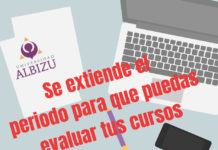 Periodo extendido para que los estudiantes evalúen sus Cursos