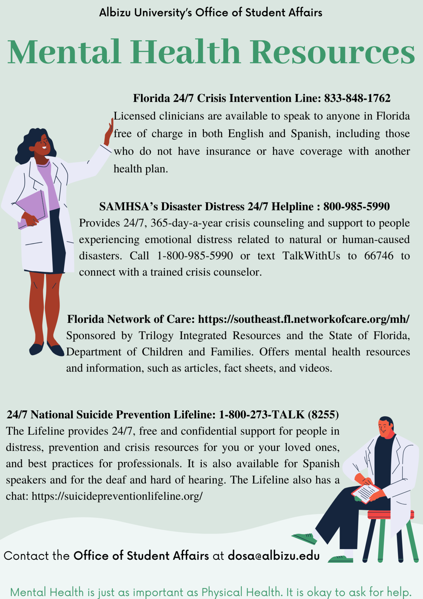 Mental Health Resources | Albizu Info Central