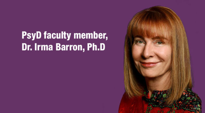 “Dialogues in the City” event on Zoom, featuring special participation of our PsyD faculty member, Dr. Irma Barron, Ph.D.