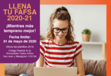 ¡Comienza a completar tu solicitud de FAFSA hoy!