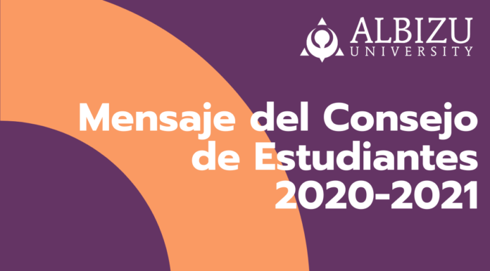 Mensaje del Consejo de Estudiantes 2020-2021