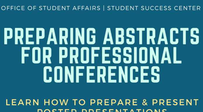 Preparing Abstracts and Presenting at Research Conferences