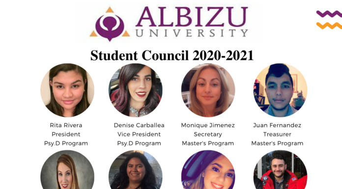 Meet the AU Miami Student Council 2020 – 2021 Congratulations!