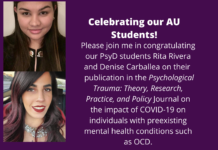 Coronavirus: A Trigger for OCD and Illness Anxiety Disorder? AU Student Publication