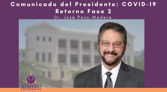 Comunicado del Presidente: COVID-19 Retorno Fase 2