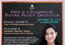 Doctoral Project Workshop