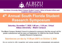 Albizu University Student Research Symposium – Virtual