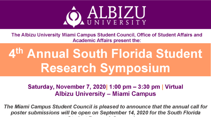 Albizu University Student Research Symposium – Virtual