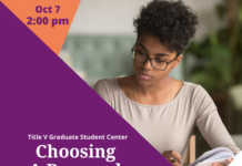 Choosing a Research Topic