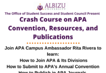 CRASH COURSE ON APA and MORE