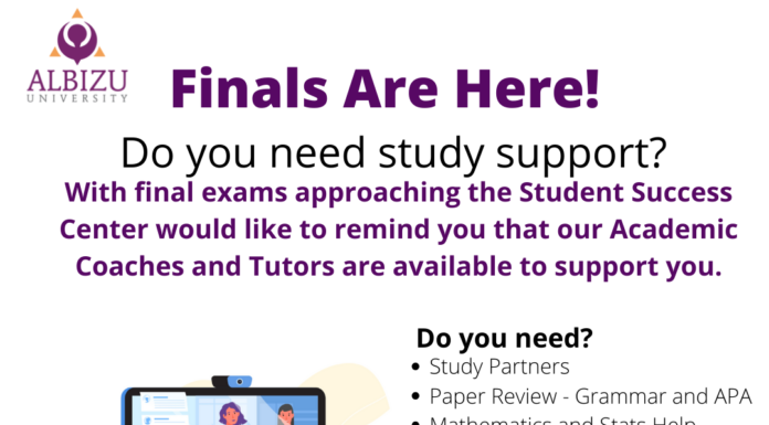 Book your tutoring or academic coaching appointment!