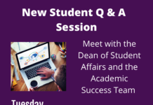 Spring 2021 New Student Q & A Session