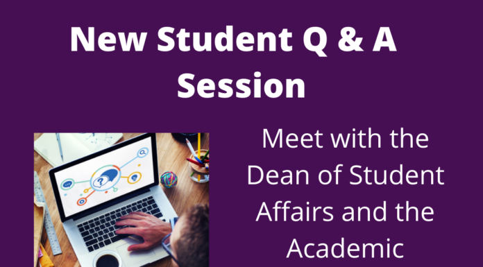Spring 2021 New Student Q & A Session
