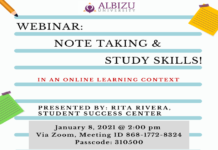 Online Study Skills Webinar