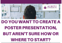 Workshop: How to develop a Research Poster