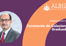 Comunicado del Rector: Ceremonia de Colacíon de Graduados