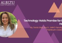 Technology Holds Promise for Heart Health by Tania Diaz, Psy.D., LMHC Faculty, MHC Practicum Coordinator