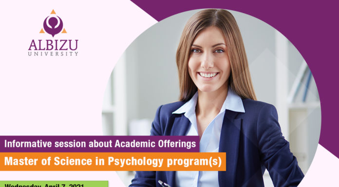 Informative session about Academic Offerings: Master of Science in Psychology