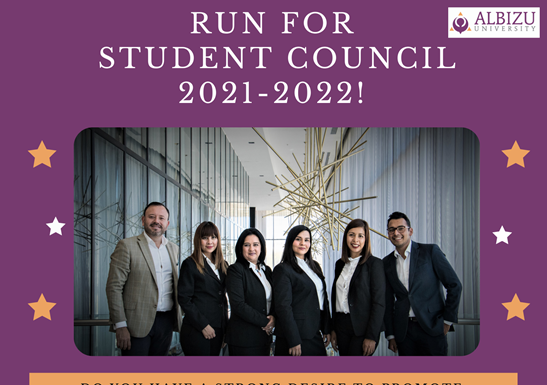 Run for Student Council 2021- 2022!