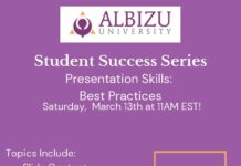 Saturday Workshop – Presentation Skills