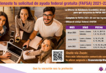 FAFSA Virtual: Calendario de Asistencia Virtual