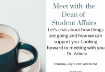 Meet with the Dean of Student Affairs