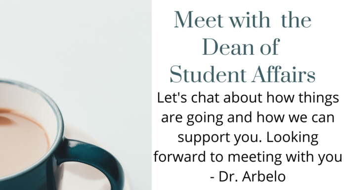 Meet with the Dean of Student Affairs