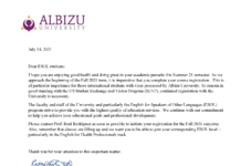 ESOL Students – Registration Fall 2021