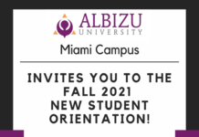 New Student Orientation – Fall 2021