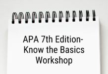 APA 7 Workshop: Learn the Basics