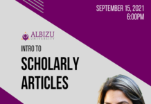 Introduction to Scholarly Articles