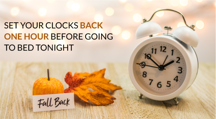 Daylight Savings Ends