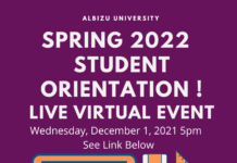 Spring 2022 New Student Orientation