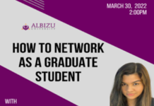 Learn how to network among professional associations as a graduate student!