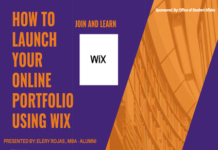 Develop Your Online Portfolio Using WIX