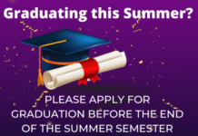 Don’t forget to Apply for Graduation