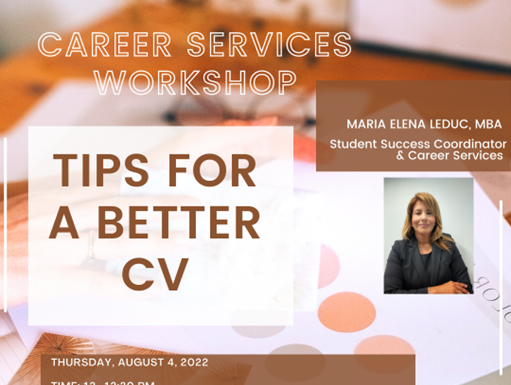 Improve Your Curriculum Vitae Workshop