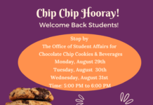 Chip Chip Hooray! Welcome back Miami Students!