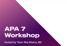 APA 7 Workshop