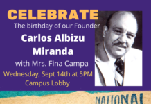 Hispanic Heritage Month -Celebrating Dr. Albizu Miranda Our Founder