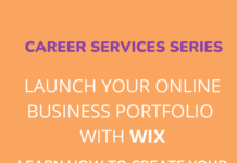 Launch Your Online Business Portfolio with WIX