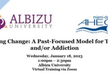 Creating Change: A Past-Focused Model for Trauma and/or Addiction