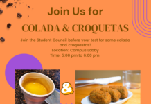 Student Council – Croquetas and Colada