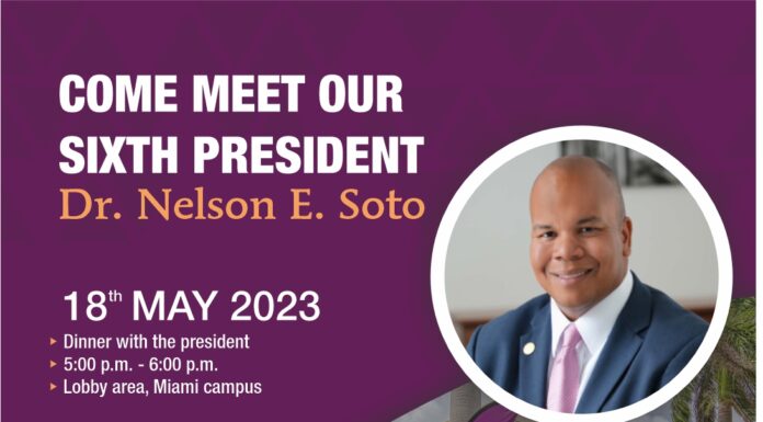 Meet Dr. Nelson Soto – Student Dinner with our 6th President