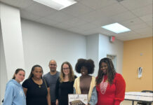 Interim Chancelor Dr. Sharrie R. Dean and Albizu Chess Club! Check Mate!!!