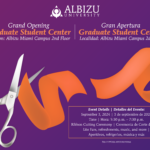 Ribbon-Cutting Ceremony of the Albizu University Graduate Student Center!