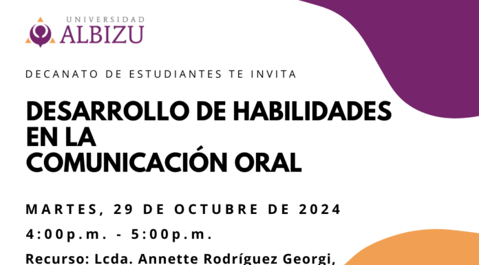 El Decanato de Estudiantes te invita: