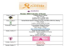 October Calendar