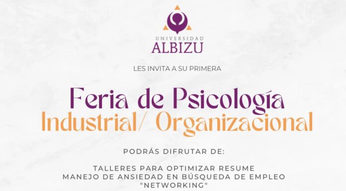 Primera Feria de Industrial/Organizacional en la Albizu